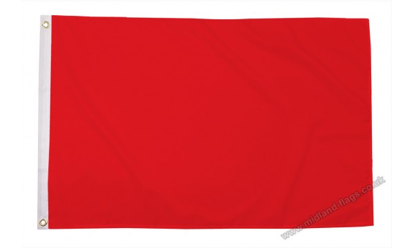 Plain Red Flag